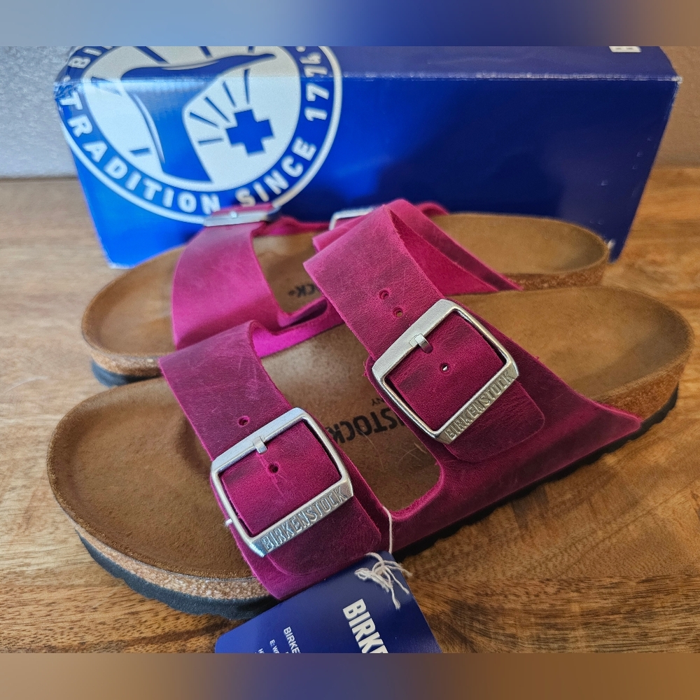Birkenstock Arizona size 7/38 pink